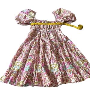 NWT Misa Los Angeles Floral Pink and White Dress